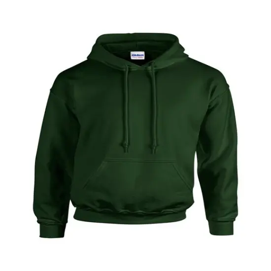 Gildan&reg; Unisex Heavy Blend Long Sleeve Hooded Sweatshirt FOREST GREEN {1}