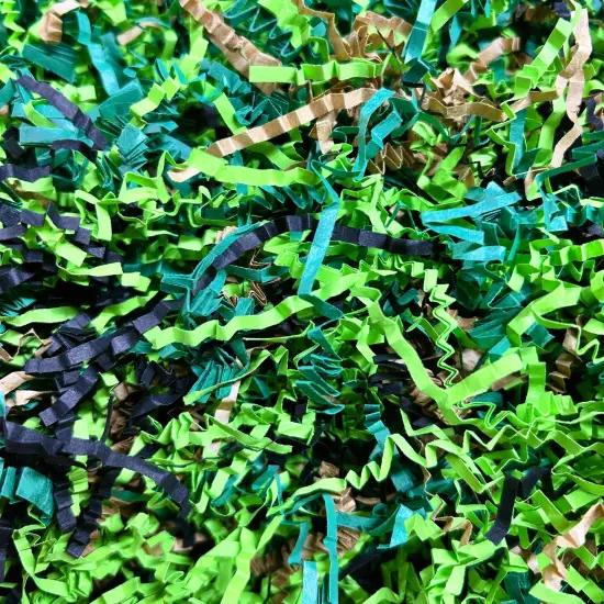 Tree Buddees 1 Pound of Dinosaur Themed Crinkle Paper Shred for Easter Grass, Gift Baskets and Packaging {1}