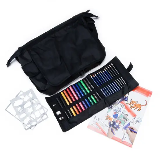 FA-102 | Essentials&trade; 32pc Manga Drawing & Sketching Travel Art Set {2}