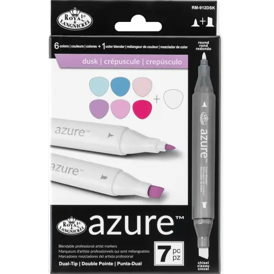 RM-912DSK | Azure&trade; 7pc Dusk Color Marker Set {1}