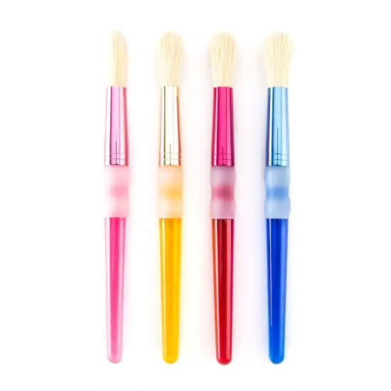 BK673 | Big Kid's Choice&trade; Lil' Grippers&trade; 4pc Bristle Round Brush Set {3}