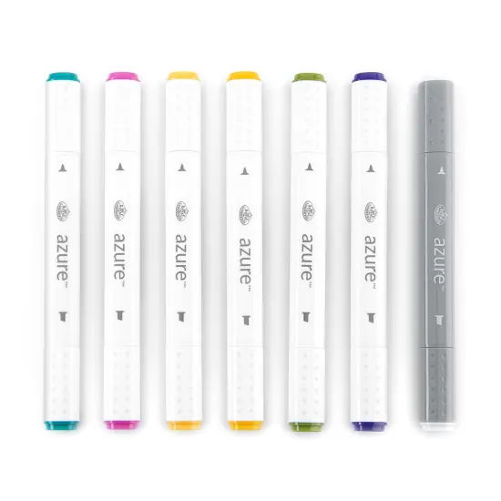 RM-913HUE | Azure&trade; 7pc Hue Color Marker Set {2}