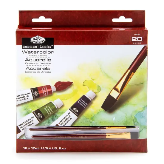 WAT Series | Watercolor Paint Packs with Brushes - 12 ml {1}
