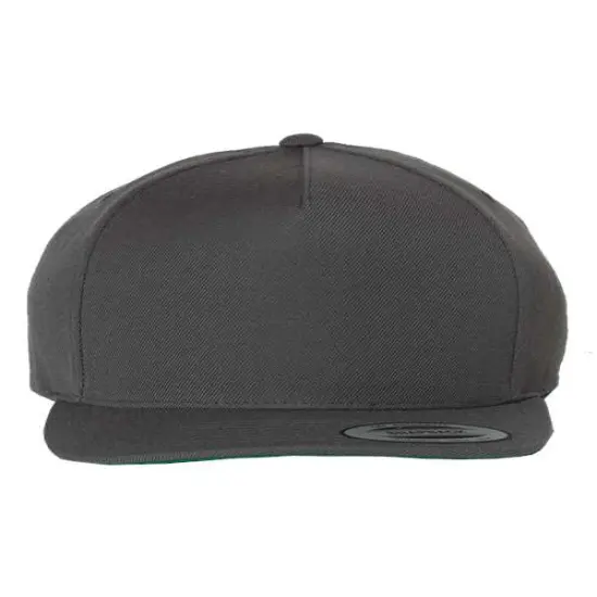 YP Classics&reg; Five-Panel Snapback Cap Dark Grey {1}