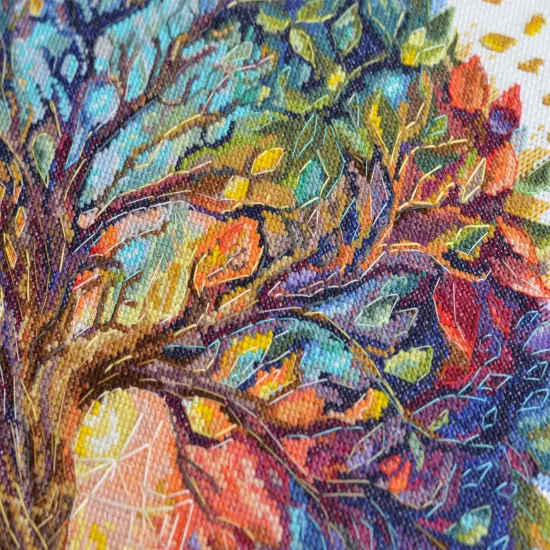 Cross-stitch kit - The Center of the Universe {4}