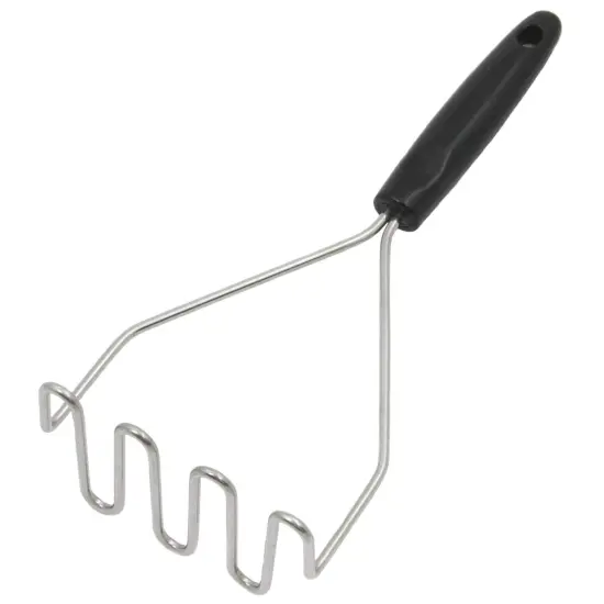 Chef Craft Select Stainless Steel Wire Hand Masher - Great for Mashed Potatoes, Avocado, Beans and More {1}