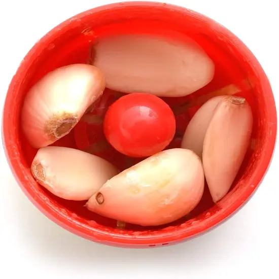 Norpro Twist N' Mince Garlic Clove Peeler and Mincer Set {4}