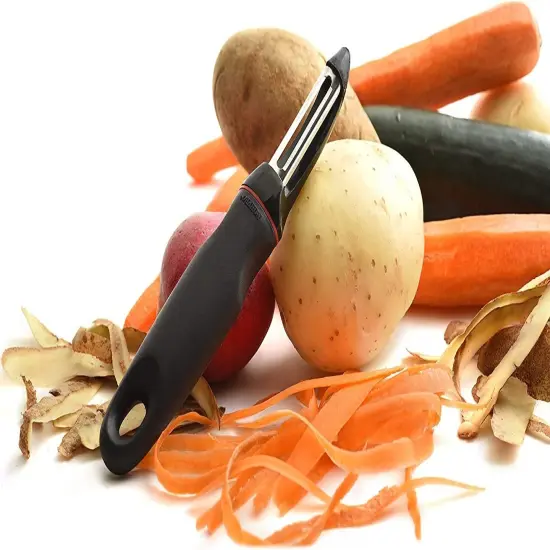 Norpro Comfort Grip-EZ Handle Stainless Steel Blade Swivel Peeler {5}