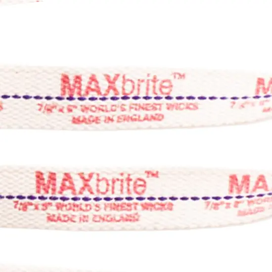 7/8" Wide Flat Cotton Oil Lamp Lantern Replacement Wicks Pack of 8 {3}