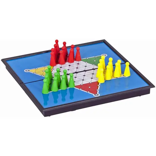 WE Games Magnetic Folding Travel Chinese Checkers Board Game {2}
