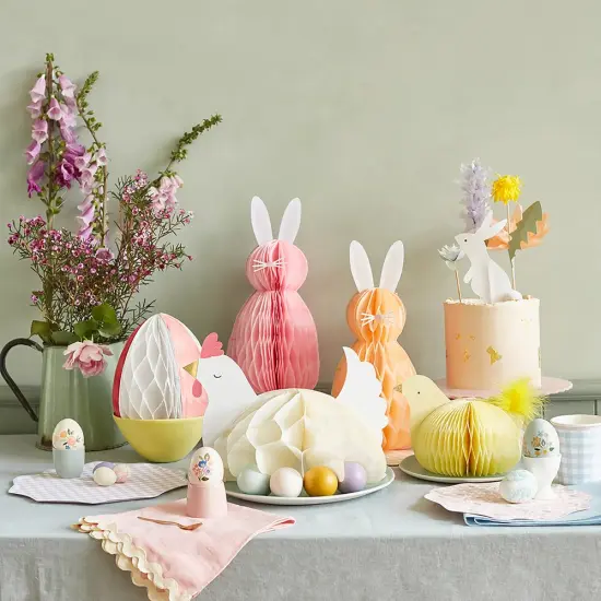 EASTER HONEYCOMB DECORATIONS {2}