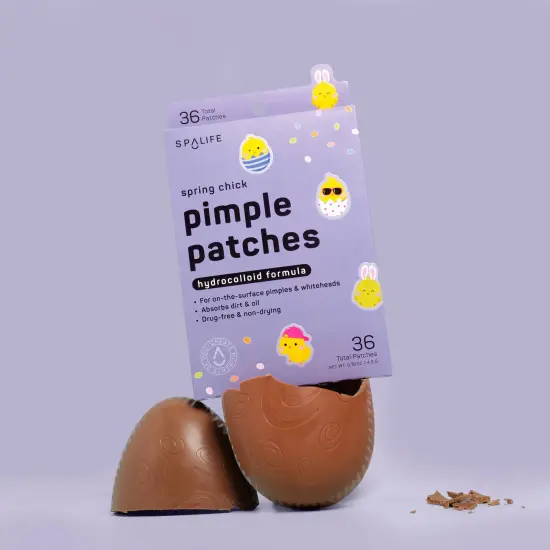 SPRING CHICK EASTER PIMPLE PATCHES {4}