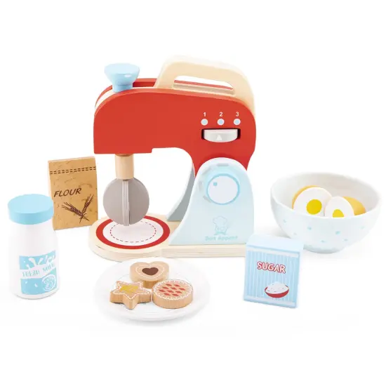 New Classic Toys Mixer Set Red {4}