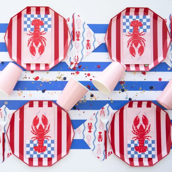 LE LOBSTER GUEST TOWELS {3}