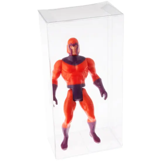 Plymor Clear Folding Action Figure Storage / Display Protector Box, 2.75" W x 1.75" D x 5.5" H, fits 4.25" -5" Figures {7}
