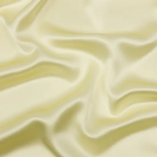 1 Yard Premium 100% Silk Solid Satin Young Wheat Silk Charmeuse 44" Fabric {2}