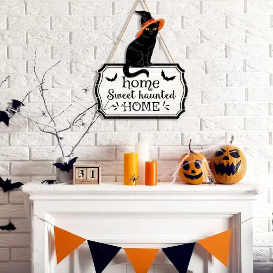Halloween Decorations 3D Black Cat {3}