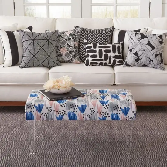 Richloom Solarium CASABLANCA - Outdoor/Indoor Fabric Navy {7}