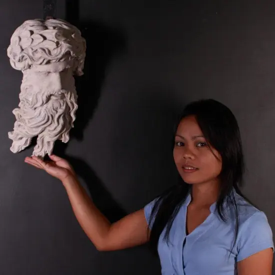 Hercules Head Wall Decor Statue {3}