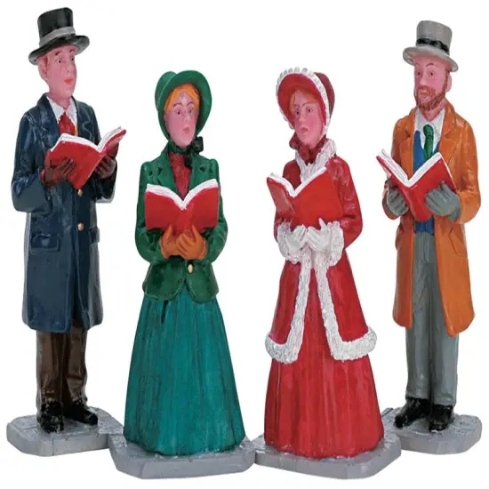 Lemax Christmas Harmony Carolers - 4 Piece Set {5}