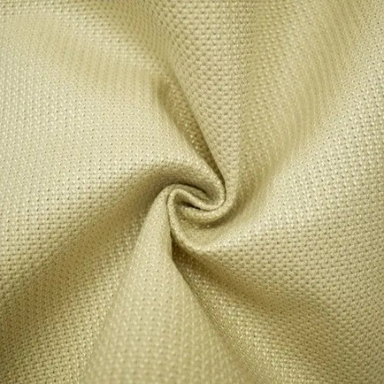 Cream Beige Dobby Weave Home Decorating Fabric By the Yard {2}