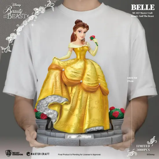 Beauty and the Beast Belle Master Craft Table Top Statue {2}