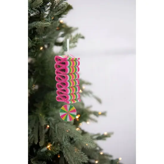 Neon Colored Candy Ornaments (Asst 2) {3}