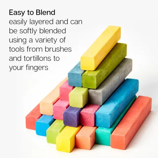 KINGART&reg; Chalk Pastels 48 pc {4}