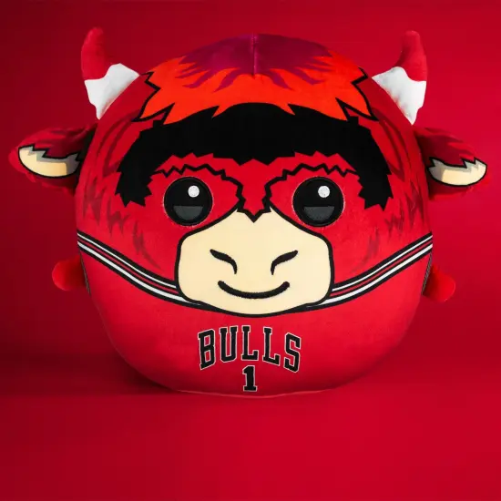 Sleep Squad Chicago Bulls Benny the Bull 12" Mascot Kiri Cloud Plushie {4}