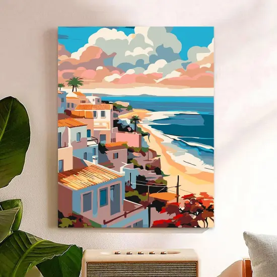 Landscape Paint by Numbers Kit for Adults, Landscape Paint by Number Adult, Painting by Numbers for Gifts and Home Interior Decor 16x20 Inch {3}