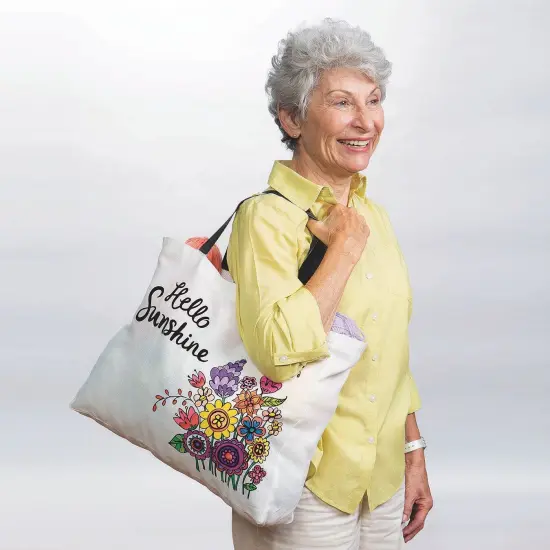 Velvet Art Hello Sunshine Tote Bag (Pack of 12) {4}