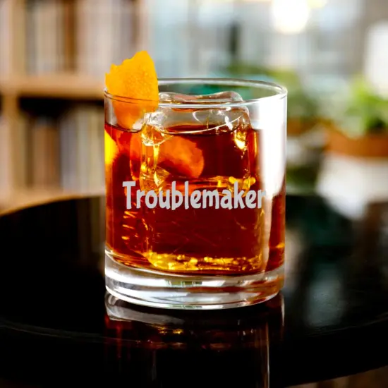 Rocks Glass - Troublemaker - Double Old Fashioned {2}