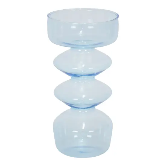 Tiered Glass Vase Purple {4}