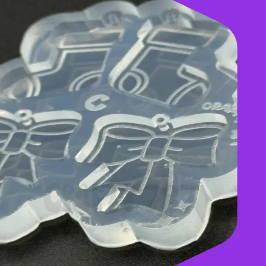 Christmas Variety Dangle Earring Silicone Mold (Version 1) (B15) {3}