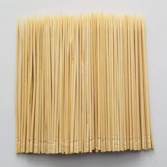 Handy Housewares 3.75" Natural Wood Party Snack Appetizer Skewer Picks - Great for Fruit and Cheese {3}