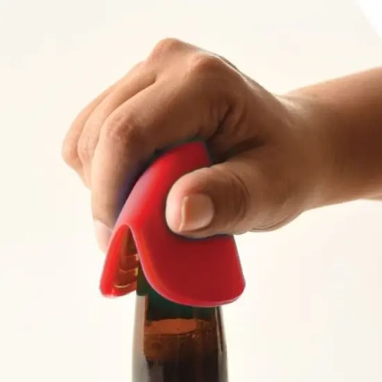 Norpro 3-in-1 Silicone Pinch Grips Set of 2 - Bottle Opener, Oven Rack Push / Pull & Mini Funnel {5}