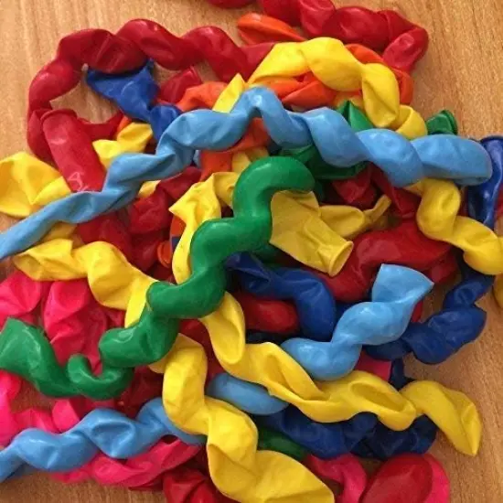 40 Inches Latex Spiral Balloons (Assorted) {3}