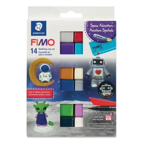 Staedtler Fimo Space Adventure Modeling Clay Set {1}