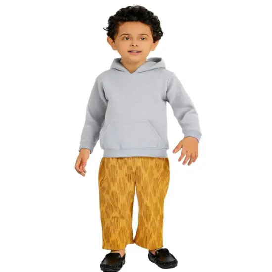 Gildan® Heavy Blend Youth Hooded Long Sleeve Sweatshirt Sport grey {1}