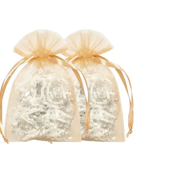 Classic 5&rdquo; x 8&rdquo; Organza Bags Soft and Elegant {5}