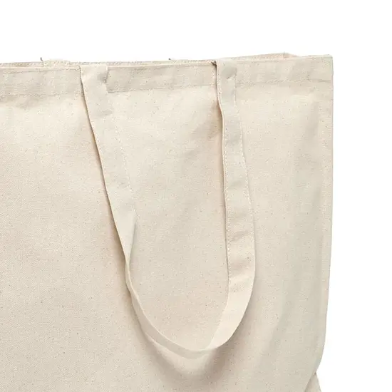 Durable Canvas Tote 15 1/4" x 3 1/8" x 14 9/16" {4}