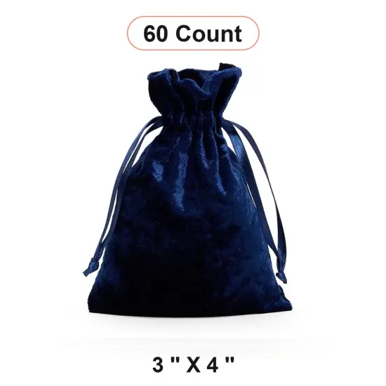 Velvet Jewelry Bags 3" x 4" Soft and Elegant {1}