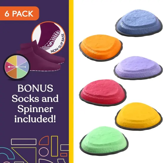 Special Supplies Rock Shaped Stepping Stones for Kids Indoor and Outdoor {2}