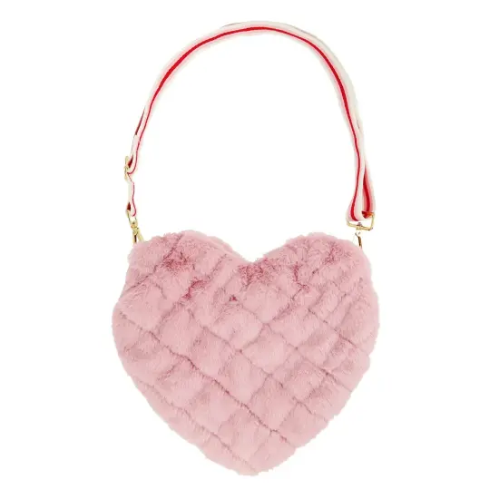 PLUSH HEART BAG {1}