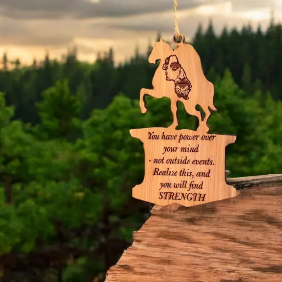 CEDAR Ornament - You have Power over your Mind Marcus Aurelius {2}