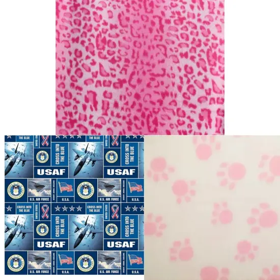 Kitcheniva 60" Wide Polyester Polar Fleece Fabric Sewing Crafts By Yard DIY {2}