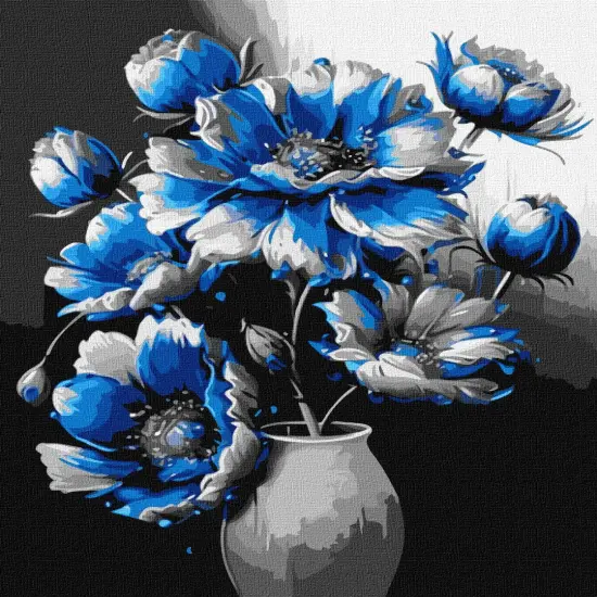 Painting by Numbers kit The perfection of the lines with extra metallic paintsKHO3245 {2}