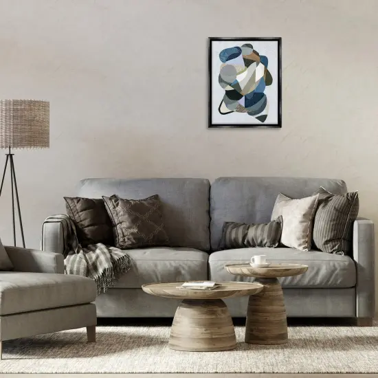 Stupell Industries Fluid Movement Geometrics Floating Frame Design by Coco Good {2}