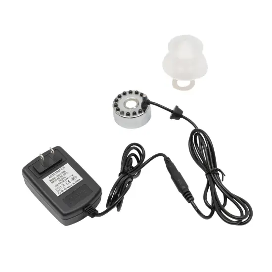 Kitcheniva Water Fountain LED Indoor Fake Plants Tabletop {2}