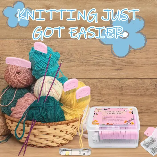 Knit Blocking Combs Pins {4}